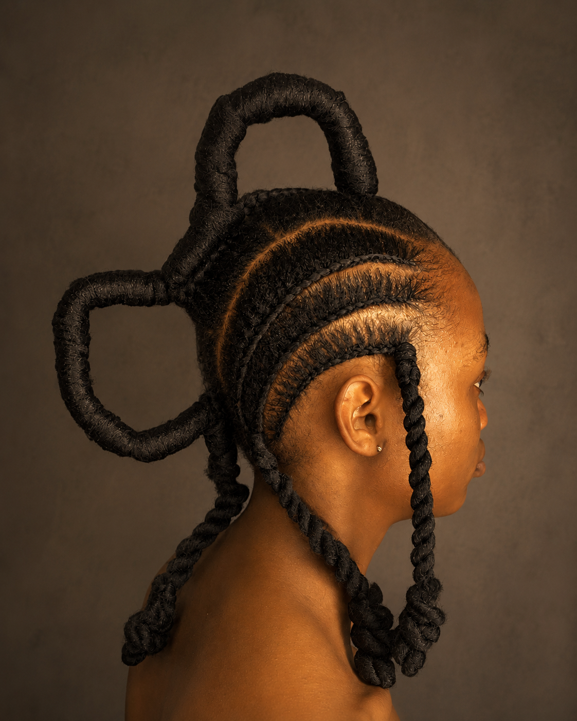 Creative Afro Hair Design — Sculptural, editorial, and innovative styling
