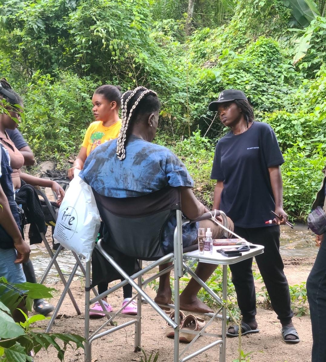 Outdoor Set Hair Styling