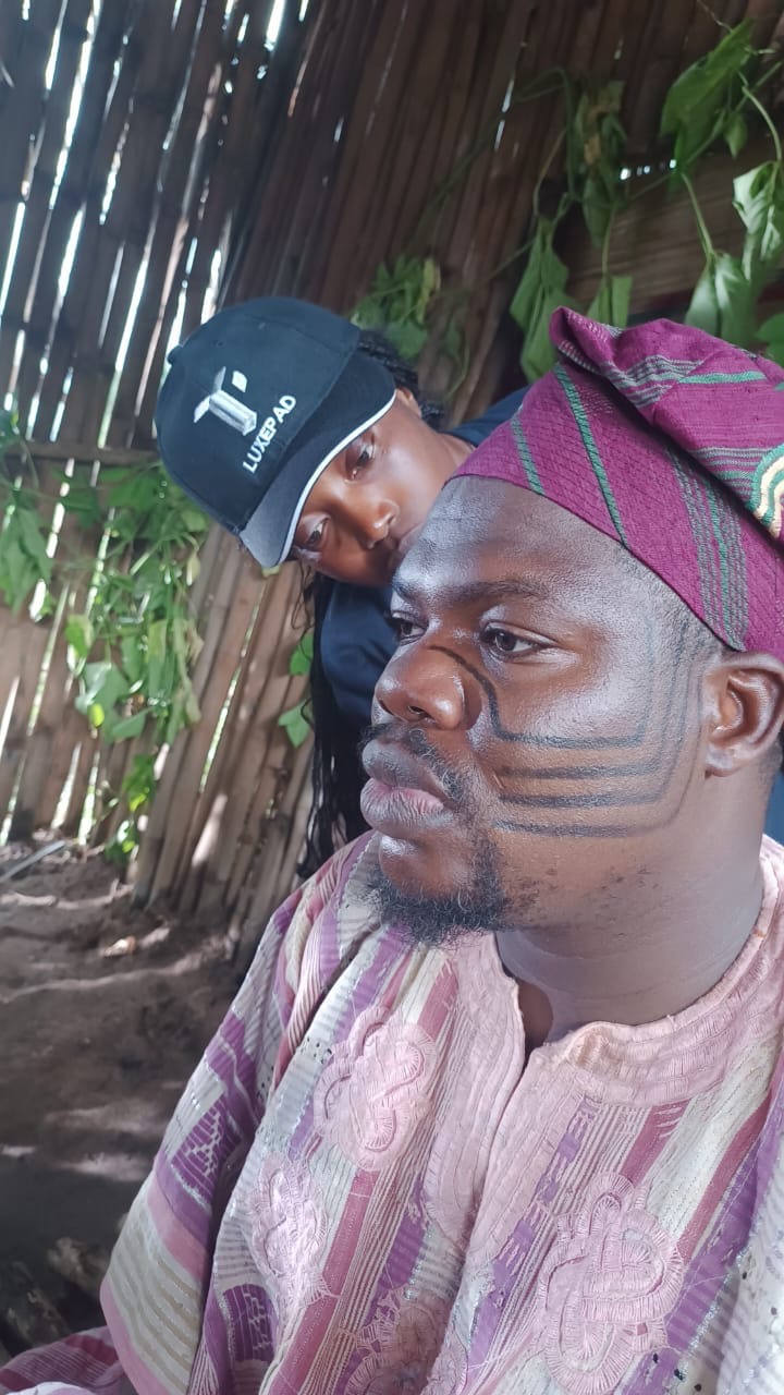 Character Makeup — Yoruba Tribal Mark Design
